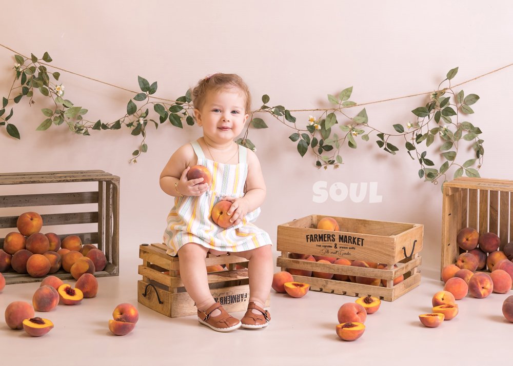 Baby photoshoot with playful styling at Soul Studio, Amman